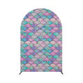 arch combination wedding event pink pillow case backdrops